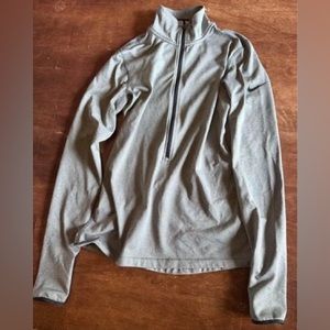 Nike 1/4 Zip Up Grey